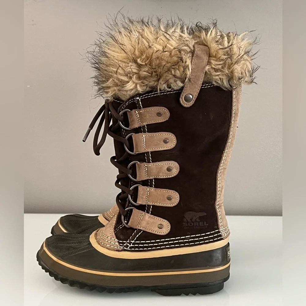 Sorel Joan of Arctic‎ Winter Lace Up Boots 5